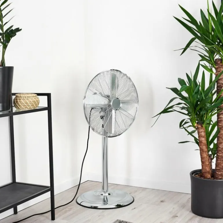 Ventilateur Mahon Chrome