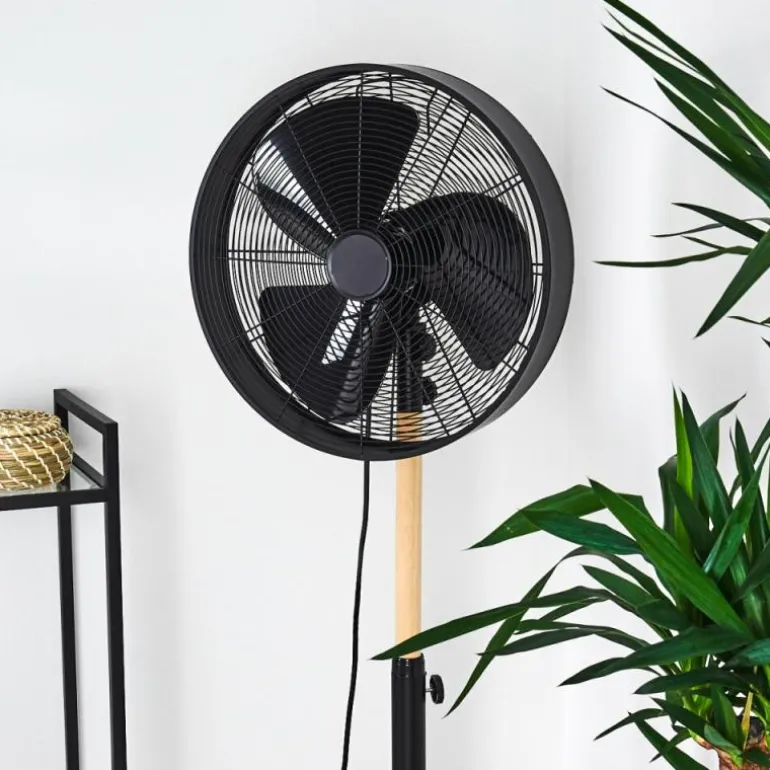 Ventilateur Markham Bois clair, Noir