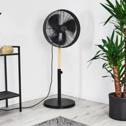Ventilateur Markham Bois clair, Noir
