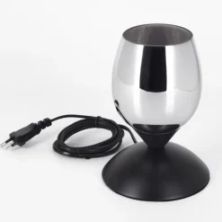 Verfidelas Luminaire déco, Lampe à poser Noir, 1 lumière