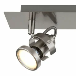 Verpax Plafonnier, Spot de plafond, Applique murale, Spot mural Luminaires Globo Lighting Nickel mat, 3 lumières