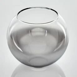 verre de rechange 15 cm Koyoto Chrome, Clair, Fumé