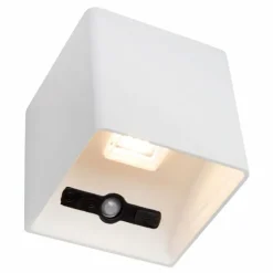 VERTIGO Applique murale Luminaires Lucide LED Blanc, 1 lumière, Détecteur de mouvement