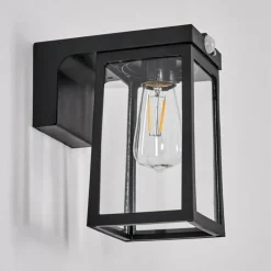 Verup Lampe murale d´extérieur, Applique murale LED Noir, 1 lumière, Détecteur de mouvement