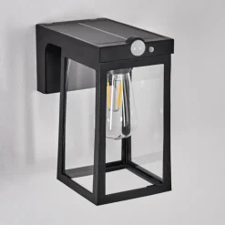 Verup Lampe murale d´extérieur, Applique murale LED Noir, 1 lumière, Détecteur de mouvement