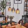 Vevino Suspension Ambre, Clair, Fumé, 3 lumières