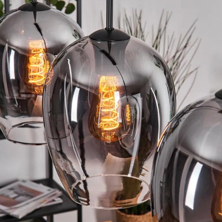 Vevino Suspension Clair, Fumé, 3 lumières