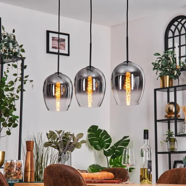 Vevino Suspension Clair, Fumé, 3 lumières
