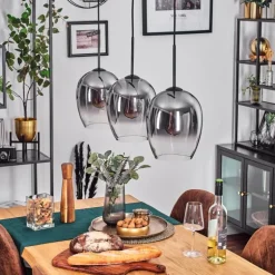 Vevino Suspension Clair, Fumé, 3 lumières