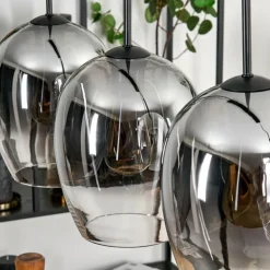 Vevino Suspension Clair, Fumé, 4 lumières