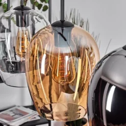 Vevino Suspension Noir, 3 lumières