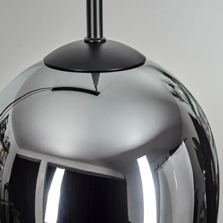 Vevino Suspension Noir, 5 lumières