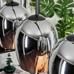 Vevino Suspension Noir, 5 lumières