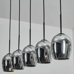 Vevino Suspension Noir, 5 lumières