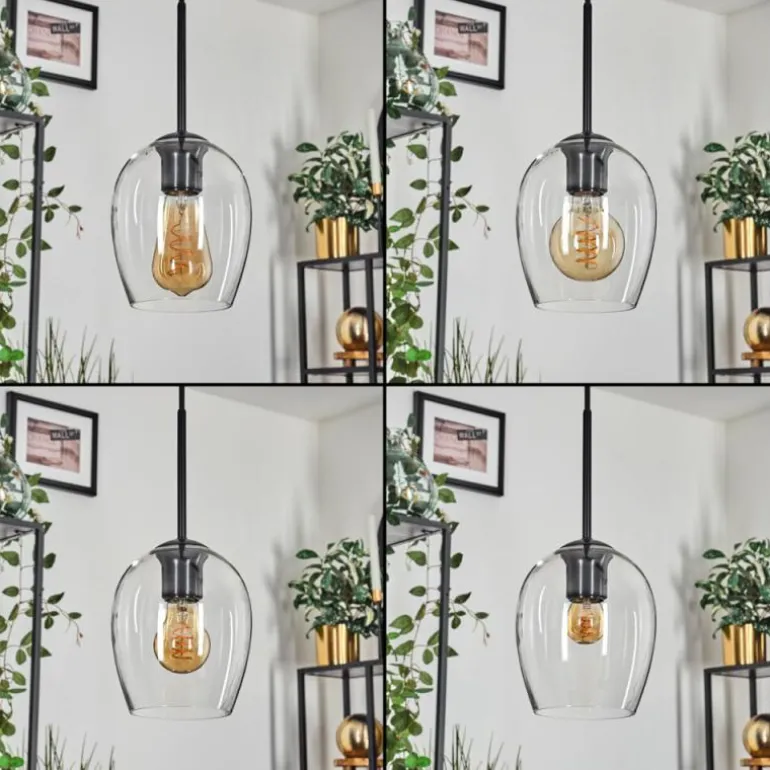 Vevino Suspension Noir, 5 lumières