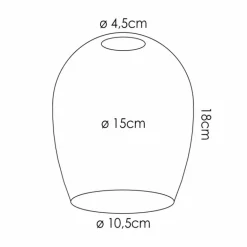 Vevino Verre de rechange Ambre