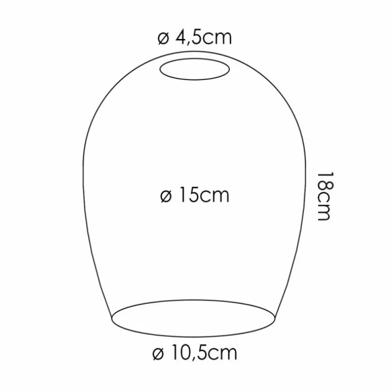 Vevino Verre de rechange Clair, Fumé