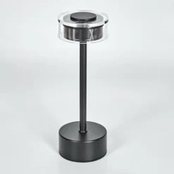 Viada Lampe de bureau, Lampe à poser LED Noir, 1 lumière