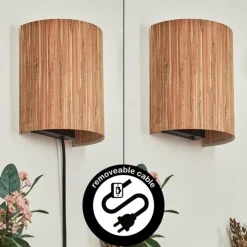 Viadores Luminaire Up & Down, Applique murale Noir, 1 lumière