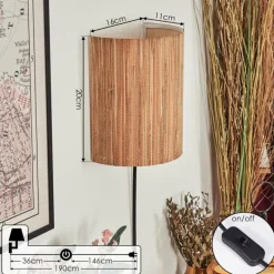 Viadores Luminaire Up & Down, Applique murale Noir, 1 lumière