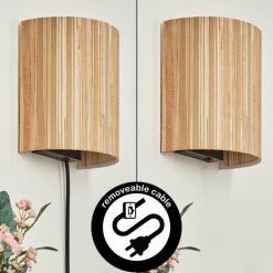 Viadores Luminaire Up & Down, Applique murale Noir, 1 lumière