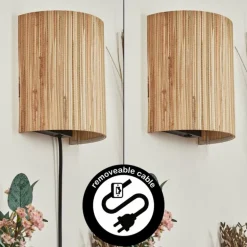 Viadores Luminaire Up & Down, Applique murale Noir, 1 lumière