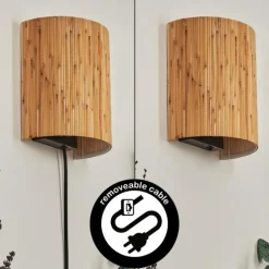 Viadores Luminaire Up & Down, Applique murale Noir, 1 lumière