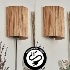 Viadores Luminaire Up & Down, Applique murale Noir, 1 lumière