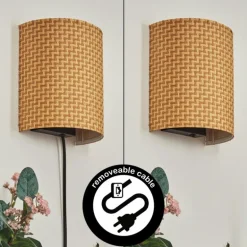 Viadores Luminaire Up & Down, Applique murale Noir, 1 lumière