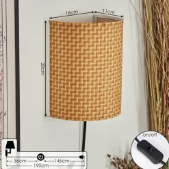 Viadores Luminaire Up & Down, Applique murale Noir, 1 lumière