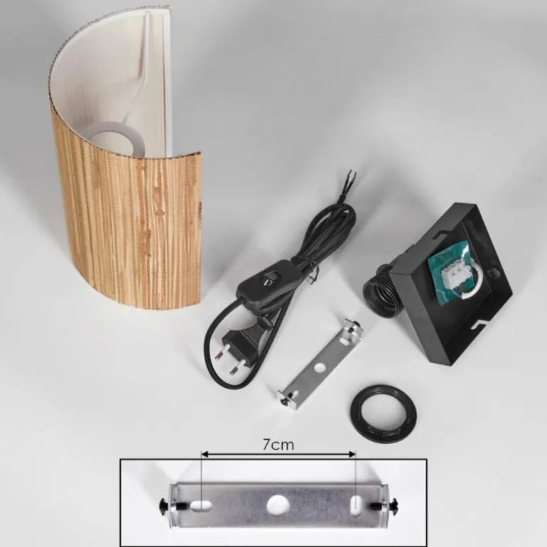 Viadores Luminaire Up & Down, Applique murale Noir, 1 lumière