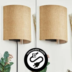 Viadores Luminaire Up & Down, Applique murale Noir, 1 lumière