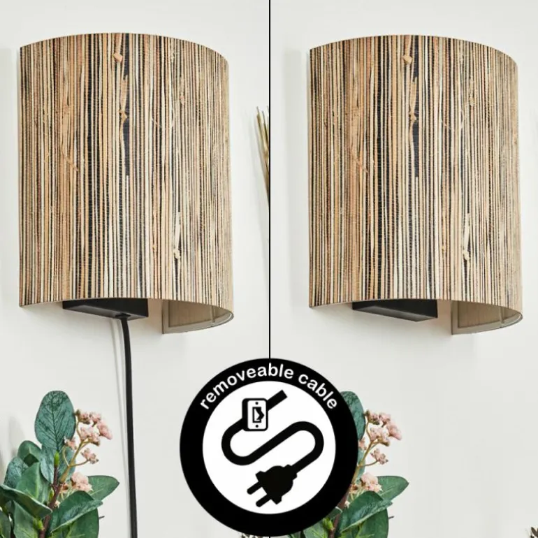 Viadores Luminaire Up & Down, Applique murale Noir, 1 lumière