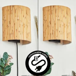 Viadores Luminaire Up & Down, Applique murale Noir, 1 lumière