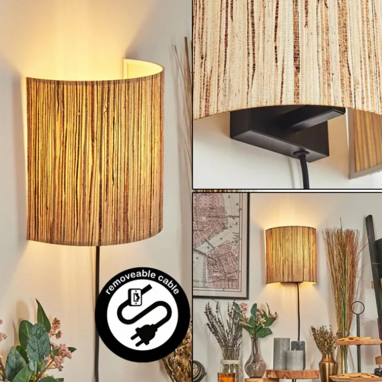 Viadores Luminaire Up & Down, Applique murale Noir, 1 lumière