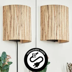 Viadores Luminaire Up & Down, Applique murale Noir, 1 lumière