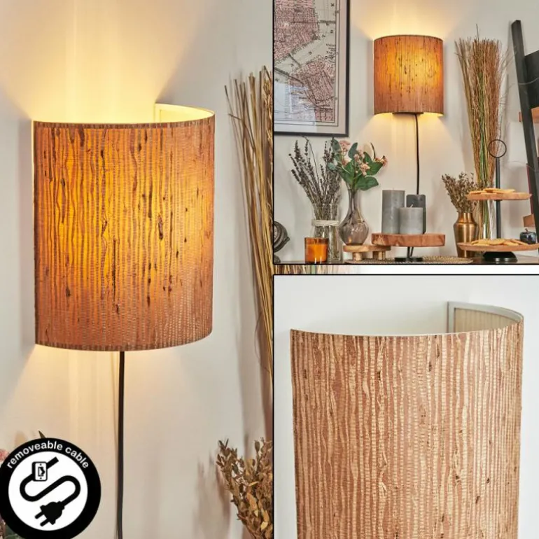 Viadores Luminaire Up & Down, Applique murale Noir, 1 lumière