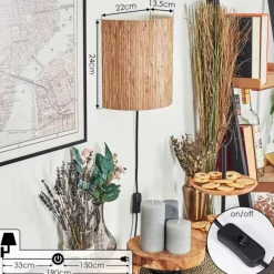 Viadores Luminaire Up & Down, Applique murale Noir, 1 lumière