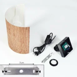 Viadores Luminaire Up & Down, Applique murale Noir, 1 lumière