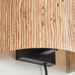 Viadores Luminaire Up & Down, Applique murale Noir, 1 lumière