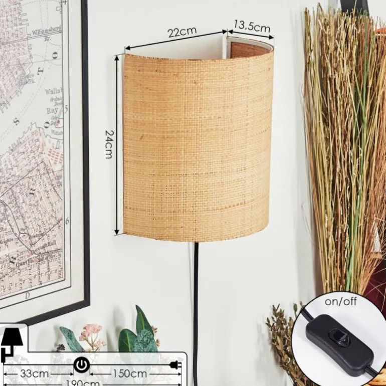 Viadores Luminaire Up & Down, Applique murale Noir, 1 lumière