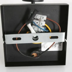 Vidrio Applique murale Luminaires Steinhauer Noir, 1 lumière