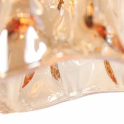 Vidrio Lampadaire Luminaires Steinhauer Noir, 1 lumière