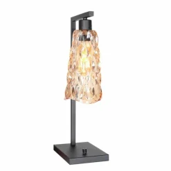 Vidrio Lampe à poser Luminaires Steinhauer Noir, 1 lumière