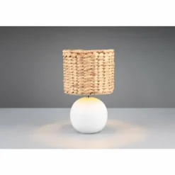 Vina Lampe à poser Luminaires Trio Blanc, 1 lumière