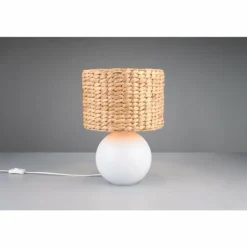 Vina Lampe à poser Luminaires Trio Blanc, 1 lumière