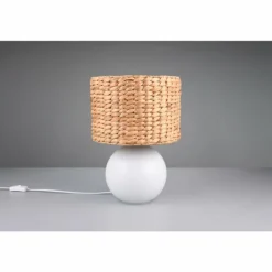 Vina Lampe à poser Luminaires Trio Blanc, 1 lumière