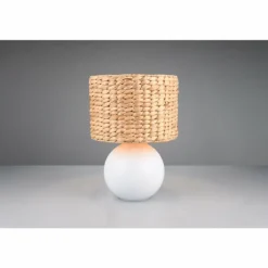 Vina Lampe à poser Luminaires Trio Blanc, 1 lumière