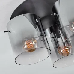 Vireda Plafonnier Anthracite, 3 lumières