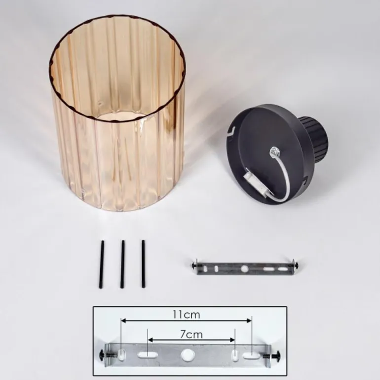 Vireda Plafonnier, Spot de plafond Noir, 1 lumière